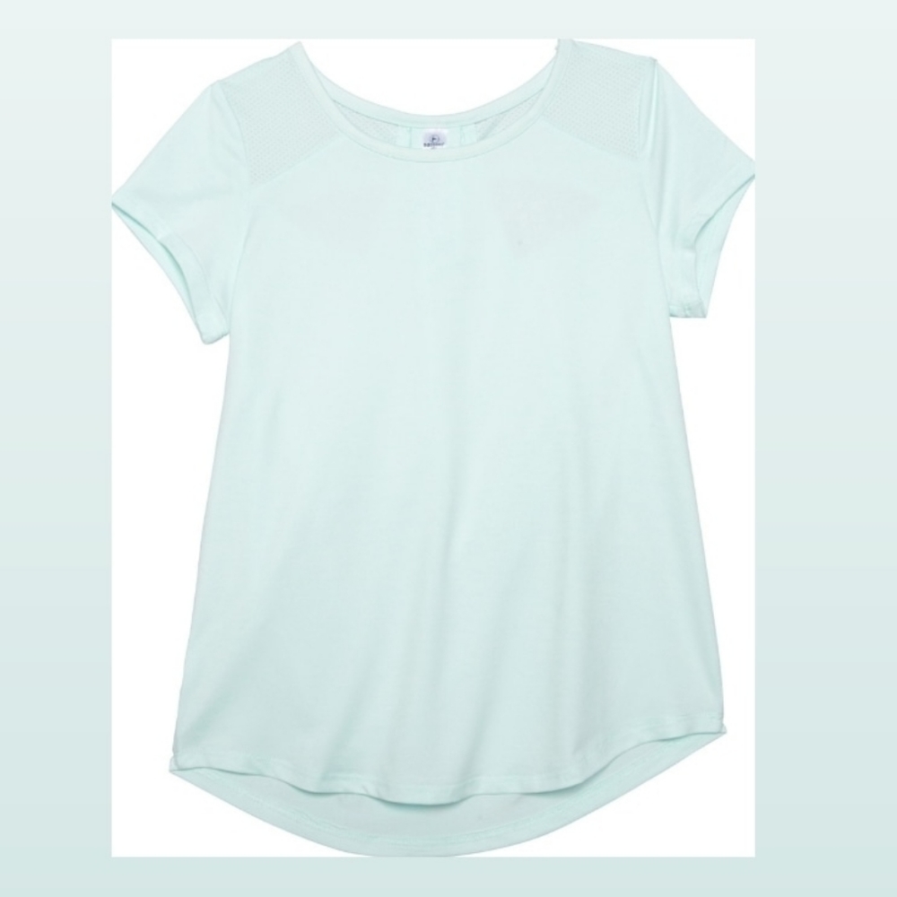 90 Degree by Reflex Mesh Shoulder Detail T-Shirt